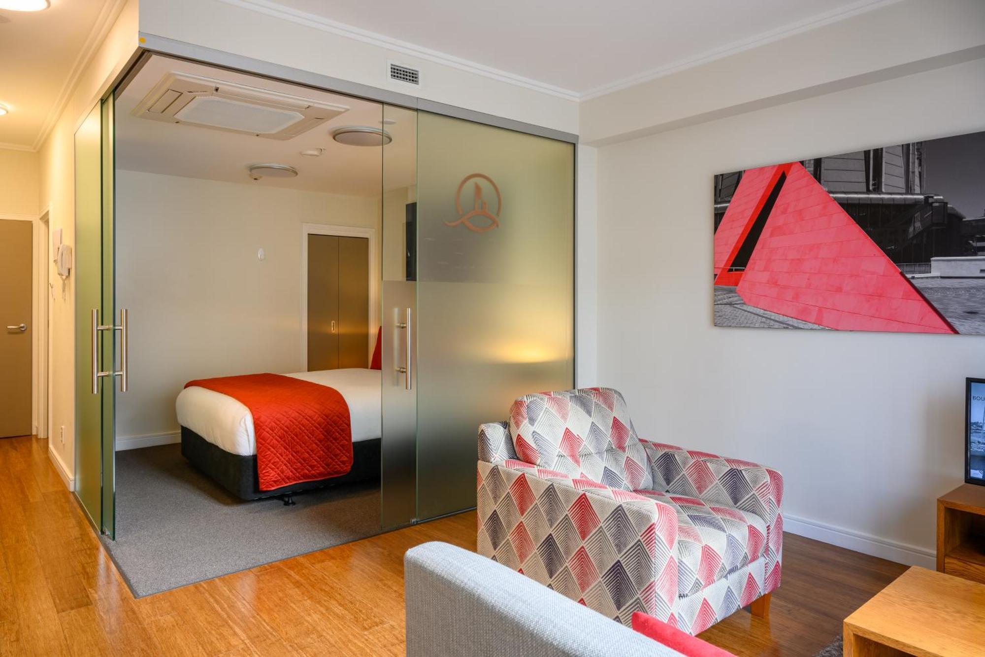 Boulcott Suites Wellington Exterior foto A suite at the hotel
