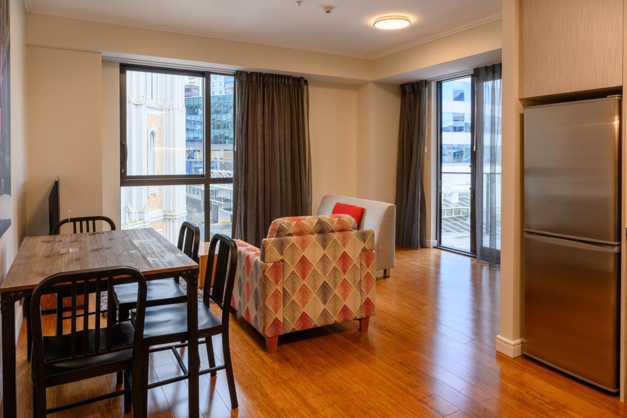 Boulcott Suites Wellington Exterior foto A typical apartment at the University of Auckland's Tamaki Campus