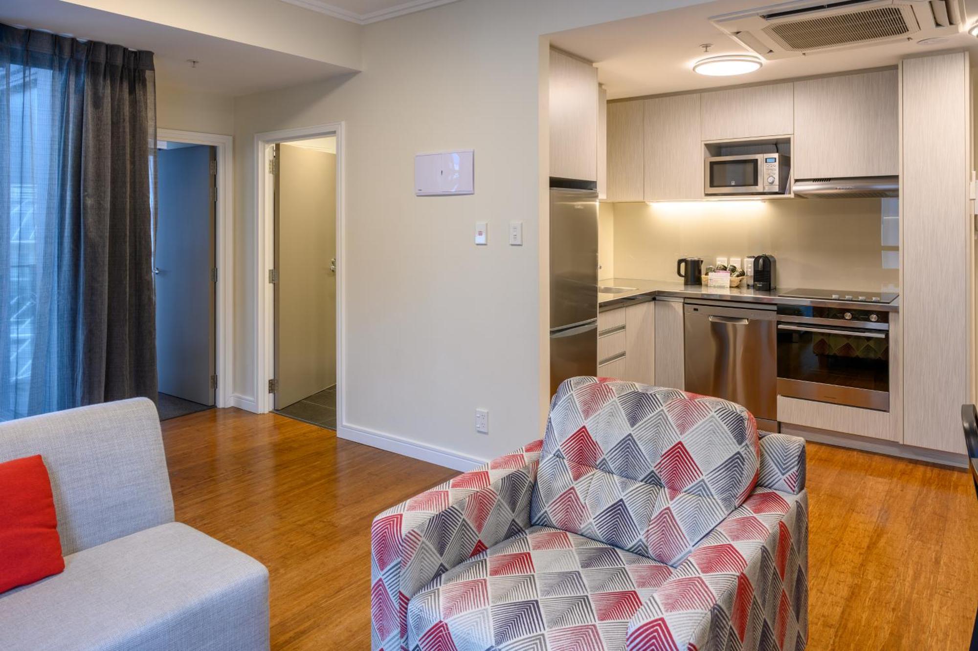 Boulcott Suites Wellington Exterior foto A typical apartment at the University of Auckland's Tamaki Campus