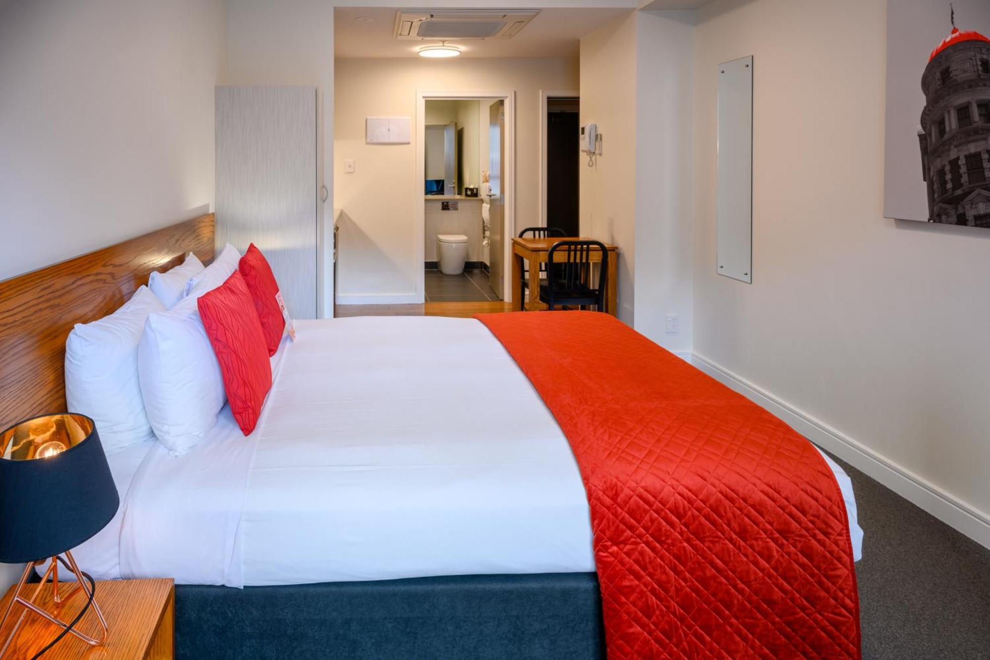 Boulcott Suites Wellington Exterior foto A room at the hotel