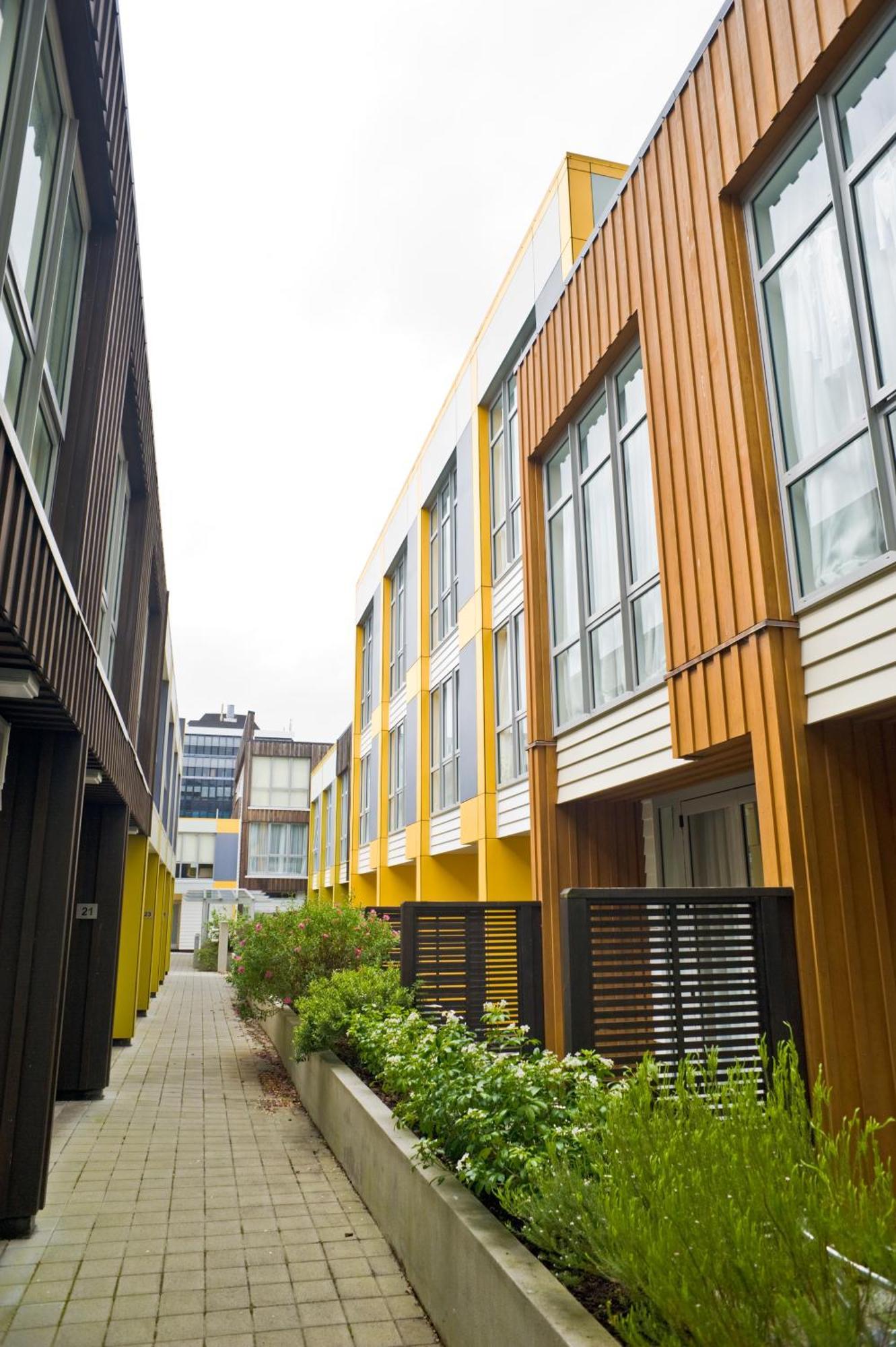 Boulcott Suites Wellington Exterior foto The new residential buildings at the University of East London