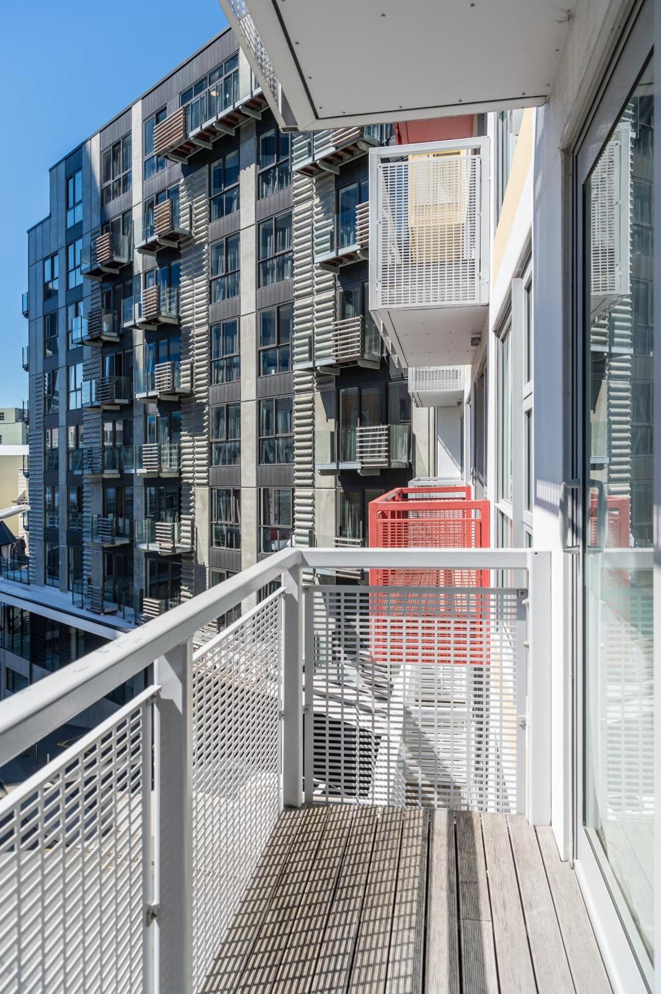 Boulcott Suites Wellington Exterior foto A balcony